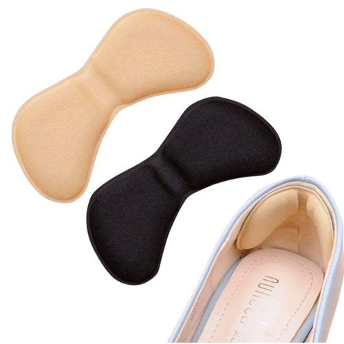 2 x Absatzgriffe Pads Futter Kissen für lose Schuhe Paar selbstklebende Fußpflege SCHNELL - Bild 2 von 12