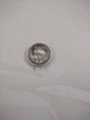 ANTIQUE SWEET CAPORAL CIGARETTES Vintage Pinback Flag Of Portugal Whitehead Hoag - Picture 2 of 3
