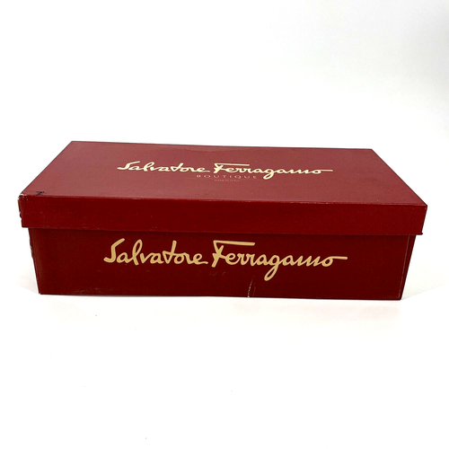 Salvatore Ferragamo Black Pebble Suede Low Pump Heels Size 11 AA Original Box - Picture 3 of 17