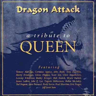 QUEEN tribute CD ''Dragon Attack'' sealed feat: Jake E Lee Bruce Kullick & Yngwie