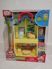 CoComelon Pop N' Play House Playset  Store  Go Carry Case  7 Pieces Total