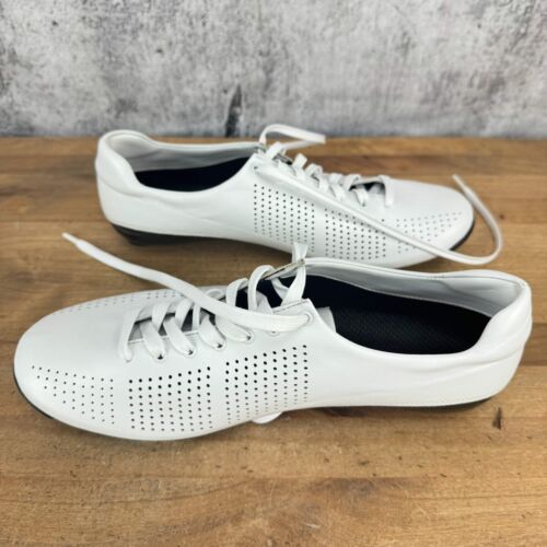 Leichte Nutzung! Nimbl Air White 43 EU Carbon Laced 3-Bolt Fahrradschuhe 380g - Bild 4 von 7