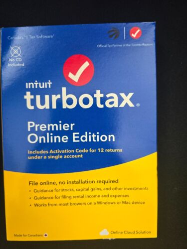 TurboTax Standard Deluxe Premier Business CD/Download Online 2021 Canadaian Tax - Picture 17 of 21