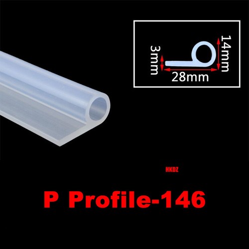 Silicone Rubber P Profile Sealing Strips Oven Cooker Door Seals Gaskets Replace - Picture 163 of 175