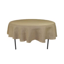 90 inch Round Burlap Tablecloth