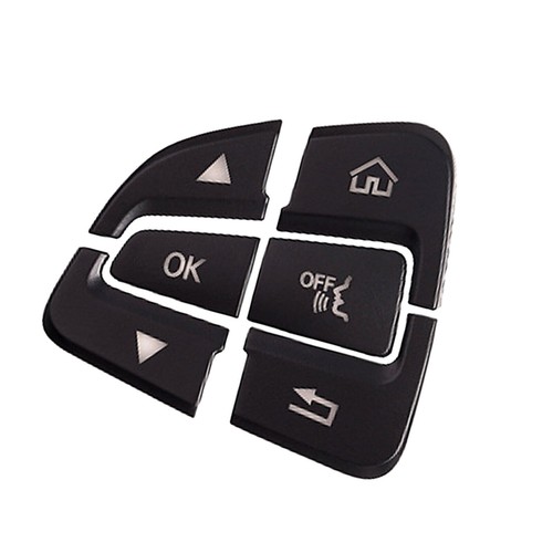 Steering Wheel Button Black Trim For Mercedes Benz GLC C Class W205 2015-2018F2 - Picture 5 of 7