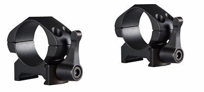 HAWKE 23010 Präzision Stahl Ringmontagen 25,4 mm 1" für Weaver Picatinny niedrig