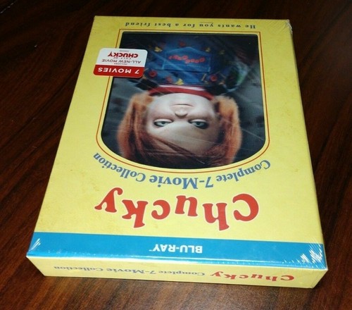 Chucky: The Complete 7-Movie Collection (Blu-ray) Lenticular Cover- NEW-Free S&H - Imagen 10 de 10