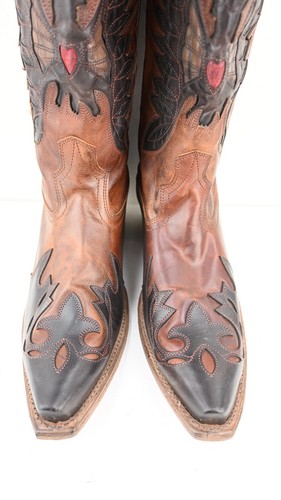 Free Bird "Willie" cowboy boots in cognac size EU42/USW11 BNWB - Picture 7 of 19