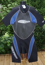 Wetsuit Dive n' Surf Titanium 2.2mm Shorts Short Sleeve Snorkel Scuba S Mens