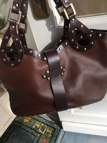 JIMMY CHOO Shopper Leder Tasche Handtasche - Bild 2 von 14