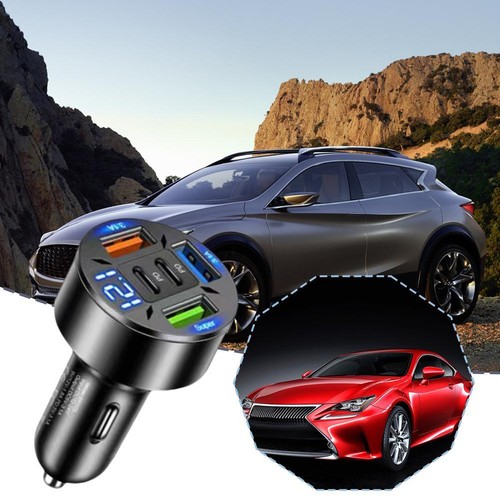 3 USB Port Super Fast QC3.0+PD Car Charger Adapter Universal car charger - Picture 6 of 8