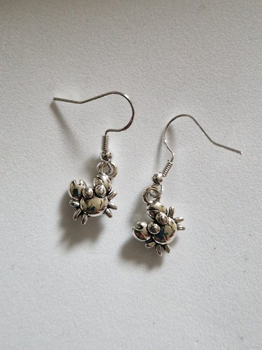Sea ocean creature earrings on stamped 925 silver hooks, choose design, fun gift - Picture 29 of 33
