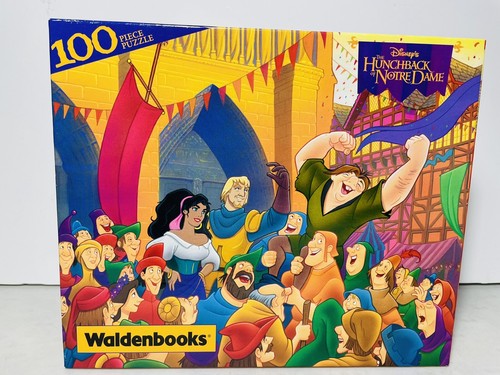Vintage Der Glöckner von Notre Dame 100-teiliges Puzzle Waldenbooks - Bild 1 von 2