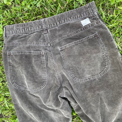 VTG Gap Worker Jean Corduroy Pants Men 30x29 Baggy Retro Industrial Skater Y2K - Picture 15 of 22