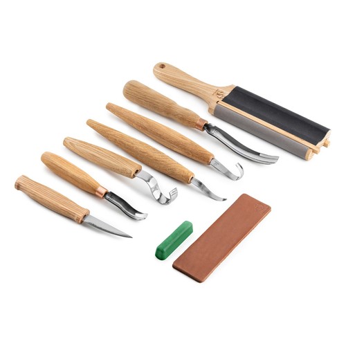 Spoon Carving Set for Beginner and Professional Woodcarvers S54 BeaverCraft - 第 1/5 張圖片