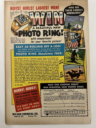 MUTT & JEFF #122 SILVER AGE 1961 HARVEY COMICS RICHIE RICH APP. - Picture 2 of 2