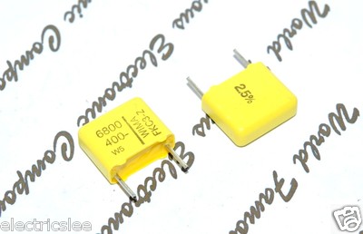 10pcs-WIMA FKC3Z 6800P 6800PF 6.8nF 400V 5/% pich:10mm Polycarbonate Capacitor