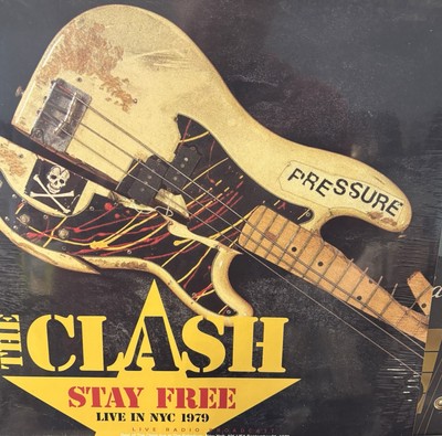 The Clash Stay Free Live In NYC 1979 Vinyl Neu Versiegelt Sammlung