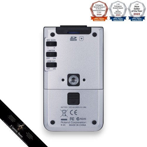 Roland R-05 Studio Portable WAVE / MP3 Linear PCM Recorder Handy PCM R05 gete... - Bild 10 von 14