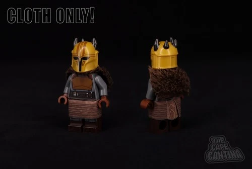 LEGO Star Wars Clone Wars Armorer Fur Cape Kama Cloth Custom for Minifigure NEW