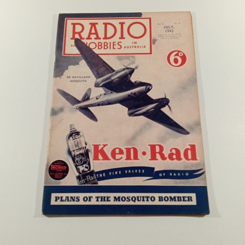 Radio And Hobbies In Australia - Vintage Magazine Bundle Lot 1943 Complete Year - Picture 15 of 24