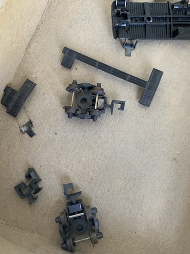 Lot Of Vintage N Scale Freight Cars For Parts Repair Peabody Texaco Maryland - Picture 9 of 11