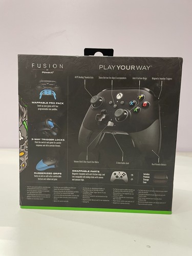 PowerA Fusion Pro 2 Controller di gioco cablato per Xbox Series X|S - Nero - Foto 2 di 2
