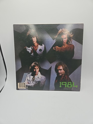 VAN HALEN MCMLXXXIV 1984 Vinyl RECORD LP Upside Down Back W1-23985 Near Mint - Imagen 2 de 6
