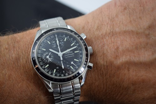omega speedmaster triple date mk40 3520.50 generic box papers serviced 1 y rgtee - Picture 10 of 22