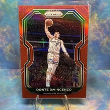 2020-21 Panini Red Prizm Donte DiVincenzo #50 /299