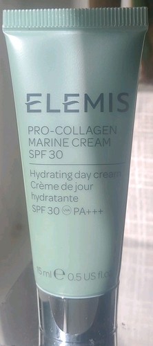 ELEMIS PRO-COLLAGEN MARINE CREAM SPF30 - 15ML - SEALED - RRP 32.00 **IN DATE **