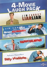 4-Movie Laugh Pack: Liar Liar / Bruce Almighty / Happy Gilmore / Billy Madis...