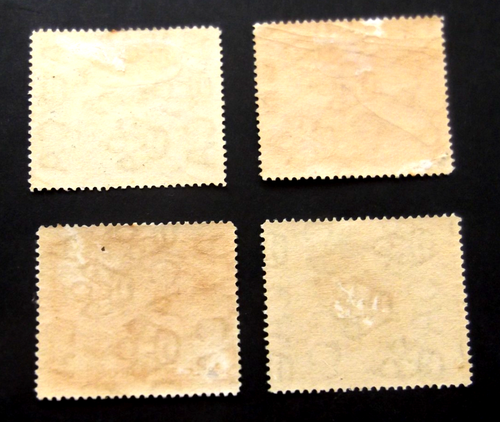Bahamas-1920-KGV 1/2d, 1d, 3d & 1/- issues-MH Good gum - Picture 6 of 6
