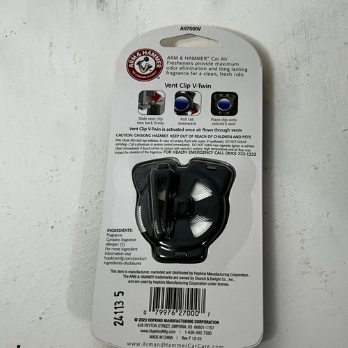 Braccio e Martello Motore V-TWIN Nuovo Auto Vent Clip Deodorante NUOVO Gearhead Hot Rod - Foto 7 di 10