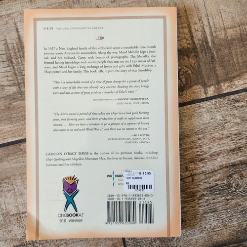 Hopi Sommerbriefe von Ethel an Maud von Carolyn O'Bagy Davis Taschenbuch - Bild 2 von 7