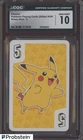 2020 Pokemon Playing Cards Korean Ninety-Nine 5 Pikachu CGC 10 GEM MINT