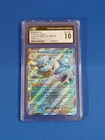 CGC 10 Gem Mint Pokémon Scarlet Violet 151 Blastoise EX 009/165 Holo Rare 2023