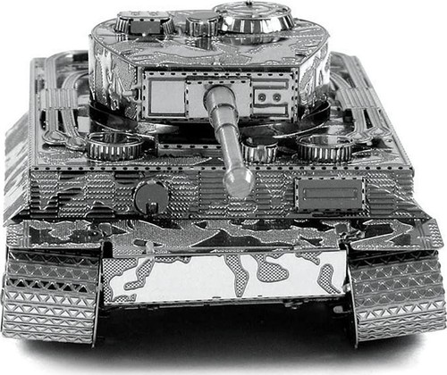 Deutscher Tiger I Panzer (mäßiger Schwierigkeitsgrad) Stahlmodellbausatz von Metal Earth - Bild 3 von 6