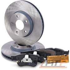 BREMSSCHEIBEN BELÜFTET Ø282 + BREMSBELÄGE VORNE FÜR FORD FOCUS 4 AB BJ 18