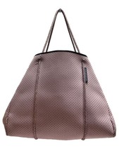 STATE OF ESCAPE Tote Bag, Polyester, Pink, Solid Color