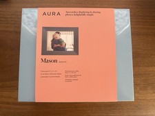 AURA Mason Graphite Digital Picture Frame 9.7" Display Hi-Res 1600x1200 Pixels