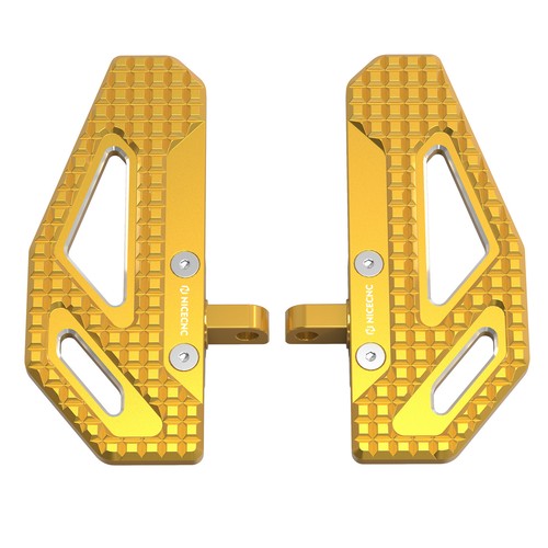 NICECNC Rider Footpegs Footrest Fit For Harley Dyna 1999-2017 Big V-twin Models - Picture 23 of 25