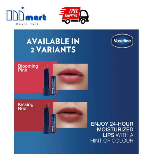 2 x Vaseline Lip Therapy Colour Care Kissing Red 3g Free Shipping - Picture 2 of 2