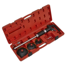 Sealey Air Suction Dent Puller With 75/100/125mm Suction Pads & Hook RE101