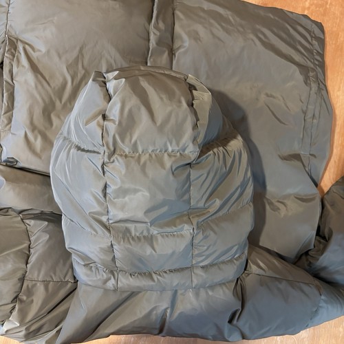 Jenni Kayne Jacket Womens Lrg Green Full Zip Hooded Duck Down Puffer Coat $395 - Picture 11 of 17