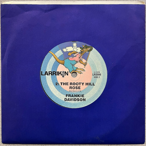 7" 45 - Frankie Davidson: Australian Born, Australian Bred + The Rooty Hill Rose - Picture 4 of 6
