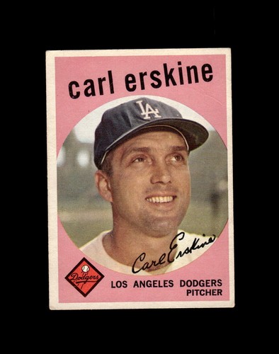 1959 Topps Baseball Cards #201 thru 400 - Complete Your Set - U Pick RESTOCKED - Picture 45 of 492