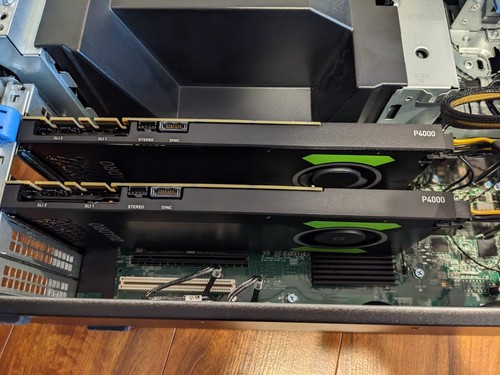 2x Dell NVIDIA Quadro P4000 8GB Graphics Card (0TWPW0) Matched Pair - Bild 4 von 9