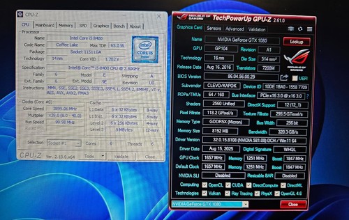 Clevo Desktop Replacement 190W GTX 1080 65W I5-8400 120HZ 17.3" Gaming Laptop - Picture 10 of 17